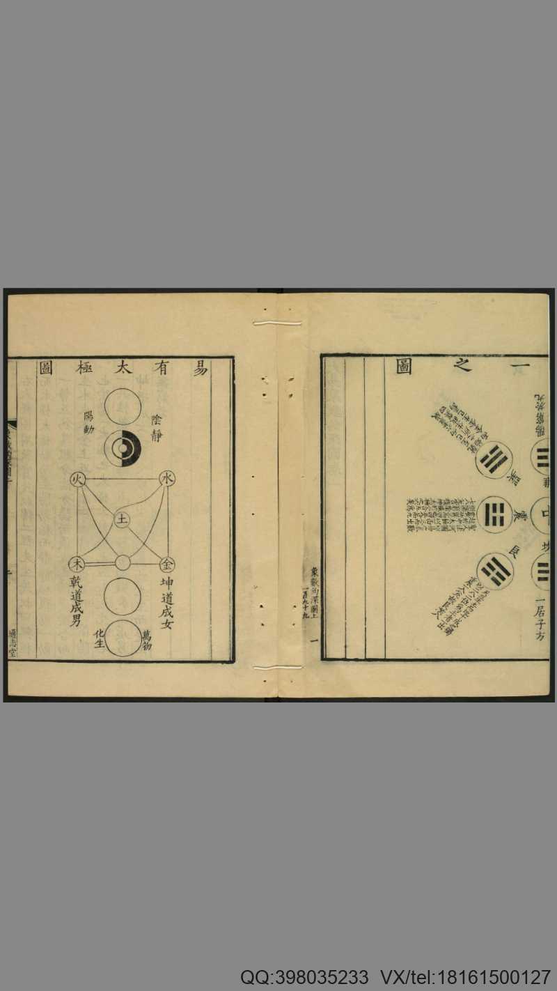 大易象数钩深图.三卷.张理撰.通志堂.康熙12年