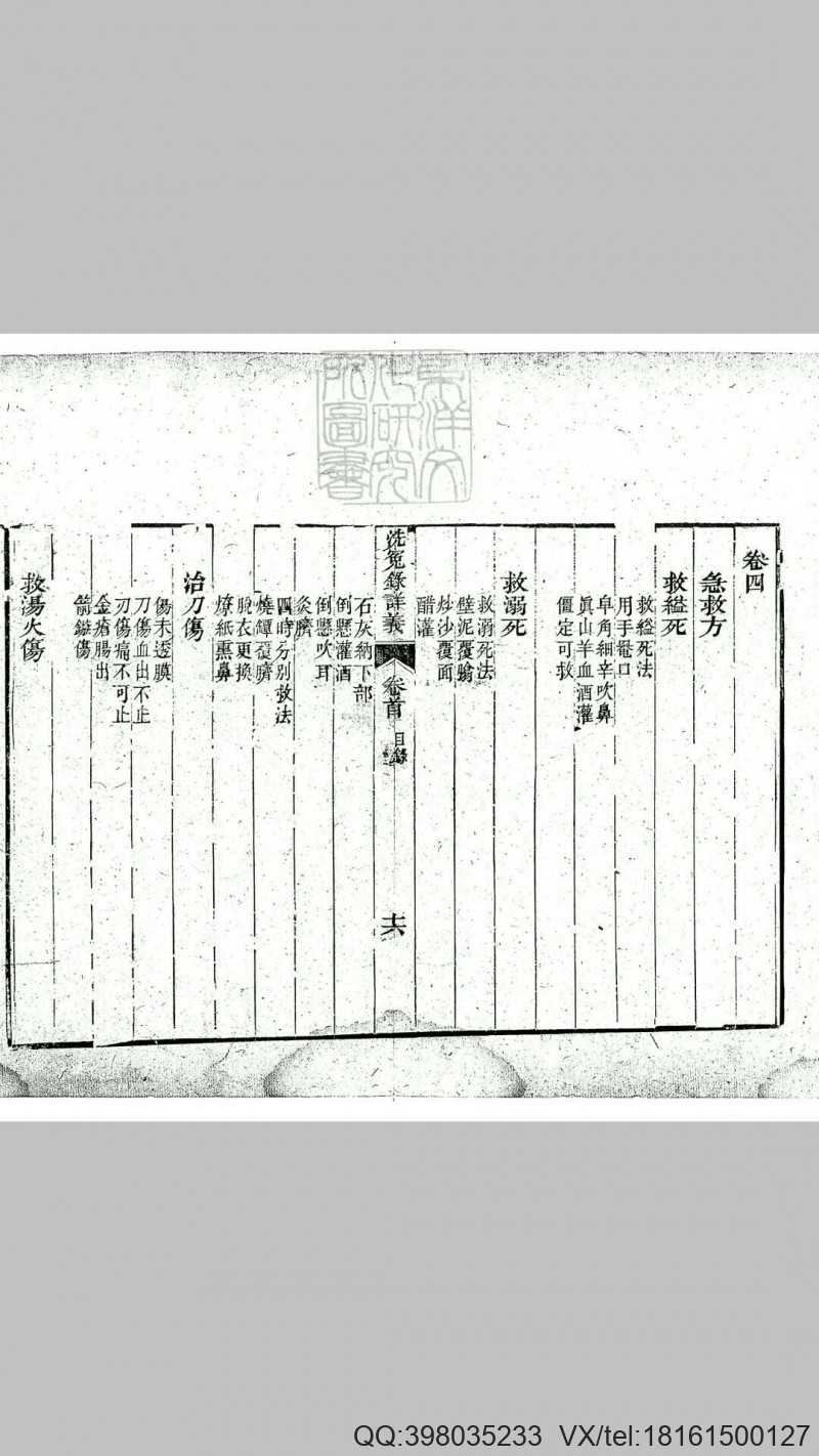 洗冤录详义四卷　光绪十三年刊本