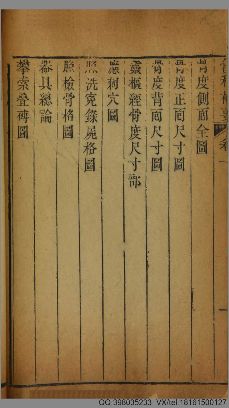 伤科补要.4卷.清钱秀昌著.清嘉庆23年刊本.1818年