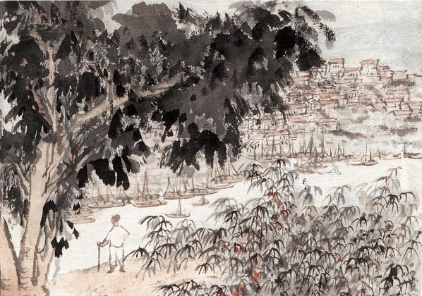 近代_陆严少_荒村建子月_(4677x3284 - 72dpi)