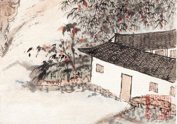 近代_陆严少_荒村建子月_(4677x3284 - 72dpi)