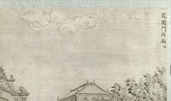 清_郎世宁_圆明园铜版画_12_(6607x3898 - 300dpi)