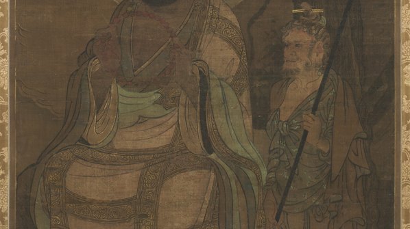 宋_金大受_十六罗汉图绢本东京_7_(9100x20410 - 300dpi)