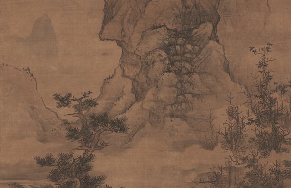 明_蓝瑛_云壑高逸图_绢_(7890x20365 - 300dpi)