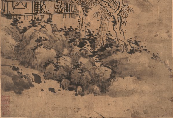 清_祁止祥_仿董源山水图_绢本_(5476x14881 - 300dpi)