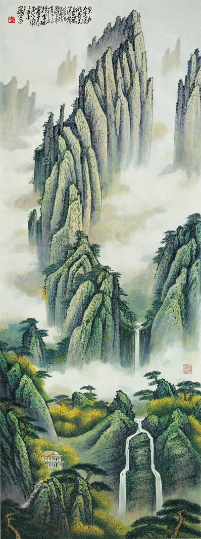 近代_石舟_黄山人字_(5109x13650 - 72dpi)