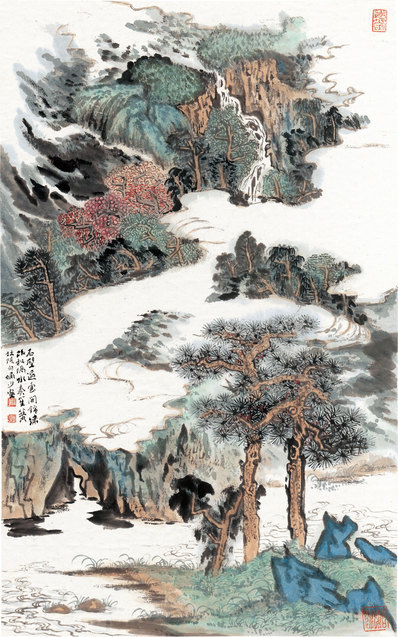 近代_陆严少_锦绣山河图_(2923x4677 - 72dpi)