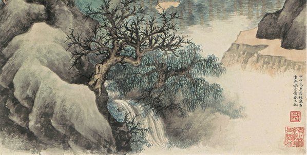 近代_近现代_吴湖帆_云表奇峥_纸本_(6555x13245 - 72dpi)