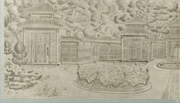 清_郎世宁_圆明园铜版画_7_(6786x3898 - 300dpi)