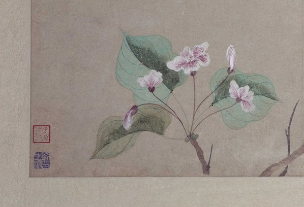 明_文俶_花卉图册页_北京故宫张_第一_(5749x3923 - 300dpi)