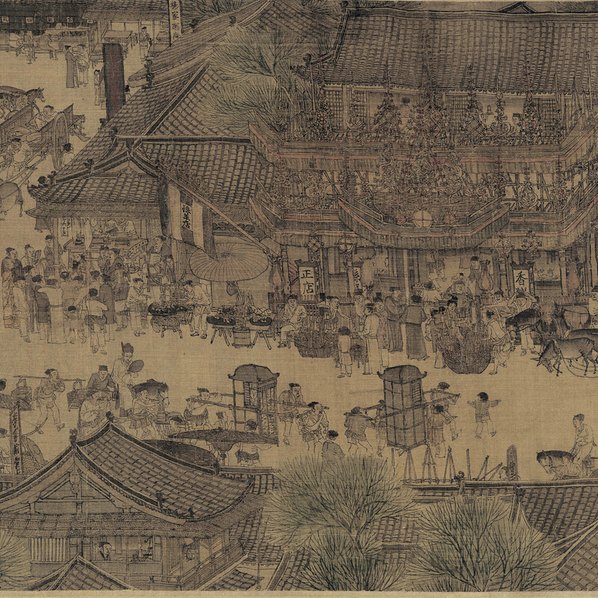 宋_张择端_清明上河图_绢本设色_旧_(88008x4110 - 300dpi)