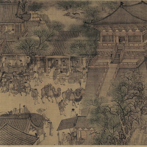 宋_张择端_清明上河图_绢本设色_旧_(88008x4110 - 300dpi)