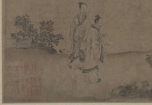 宋_马和之画赵构书唐风册_马和之画赵构书唐风册_9_(7126x4926 - 300dpi)