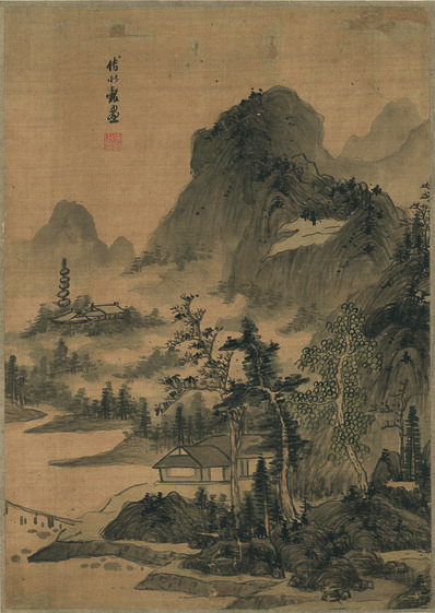 明_蓝瑛_山水十开_绢_(3114x4390 - 300dpi)