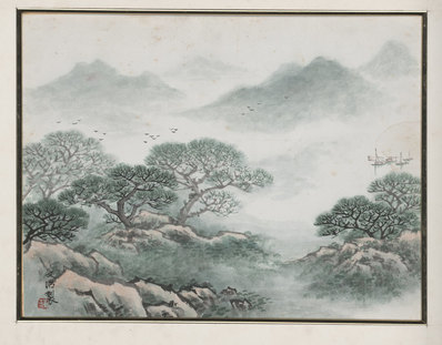 近代_宋文治_山水镜片_未裁_(6123x4779 - 72dpi)