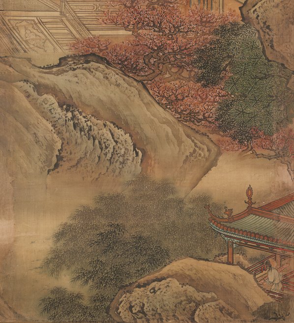 清-袁耀-蓬莱仙境图屏_绢本设色_(8465x37232 - 386dpi)