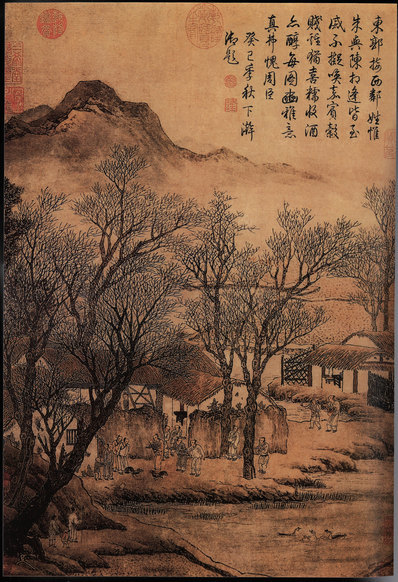 明_周臣_毛诗图立轴纸本普林斯顿大学_(5655x8268 - 300dpi)