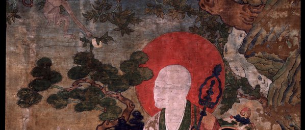 清_罗汉Arhat_Buddhist_Elder_Elders_Nagasena_布鲁克林博物馆_(5603x9562 - 300dpi)