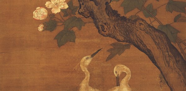 明_郑石_画芙蓉白鹭轴台北故_(4500x8822 - 300dpi)