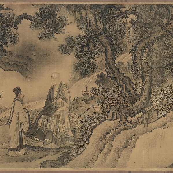 明_戴进_达摩六代祖师图卷_画_(29986x4391 - 330dpi)