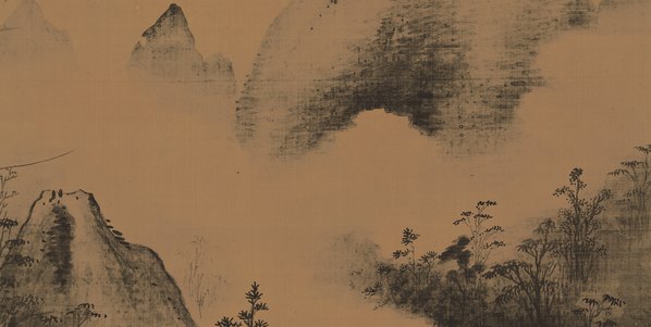 明_陈继儒_云山幽趣图绢_(6441x12992 - 300dpi)