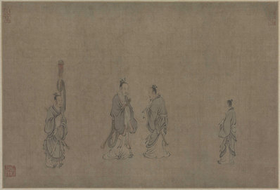 宋_马和之画赵构书唐风册_马和之画赵构书唐风册_(7126x4847 - 300dpi)