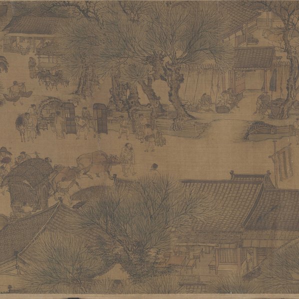 宋_张择端_清明上河图_绢本画_(128270x4820 - 300dpi)