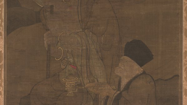 宋_金大受_十六罗汉图绢本东京_1_(9100x20453 - 300dpi)