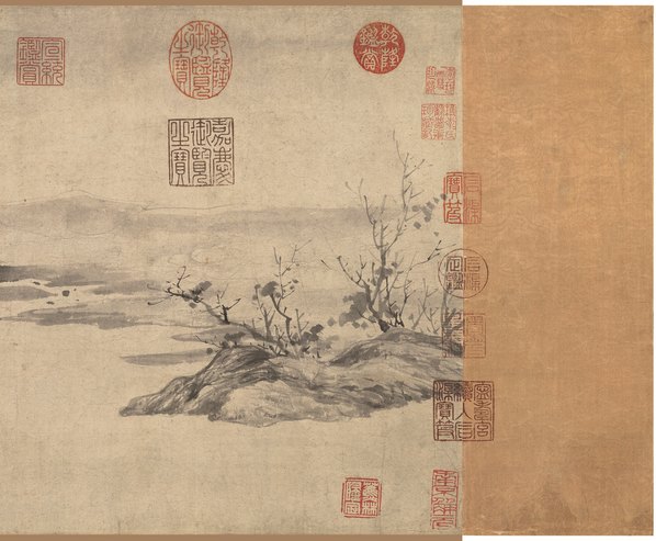 明_唐寅_悟阳子春养性图卷_纸本_(17479x4149 - 350dpi)