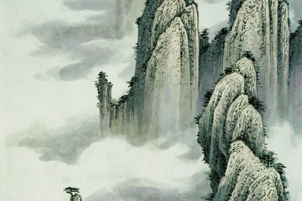 近代_石舟_高山峻岭_山水画_1_(5126x13657 - 72dpi)