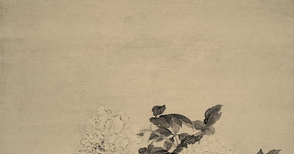 清_徐杨_牡丹山鹧_纸本_(4823x10113 - 219dpi)