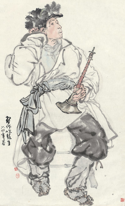 近代_方增先_吹鼓_(6876x11315 - 72dpi)