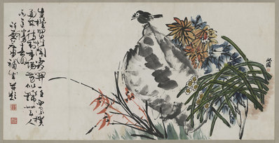 近代_朱屺瞻_花卉镜片_(19570x10022 - 72dpi)