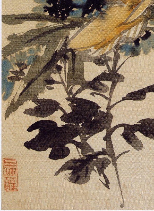 清_任伯年_花鸟画册页_2_(6000x8190 - 300dpi)