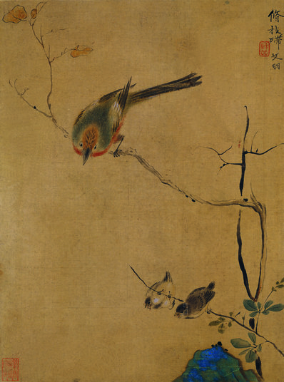 清_恽寿平_花鸟草虫图八_(3200x4314 - 400dpi)