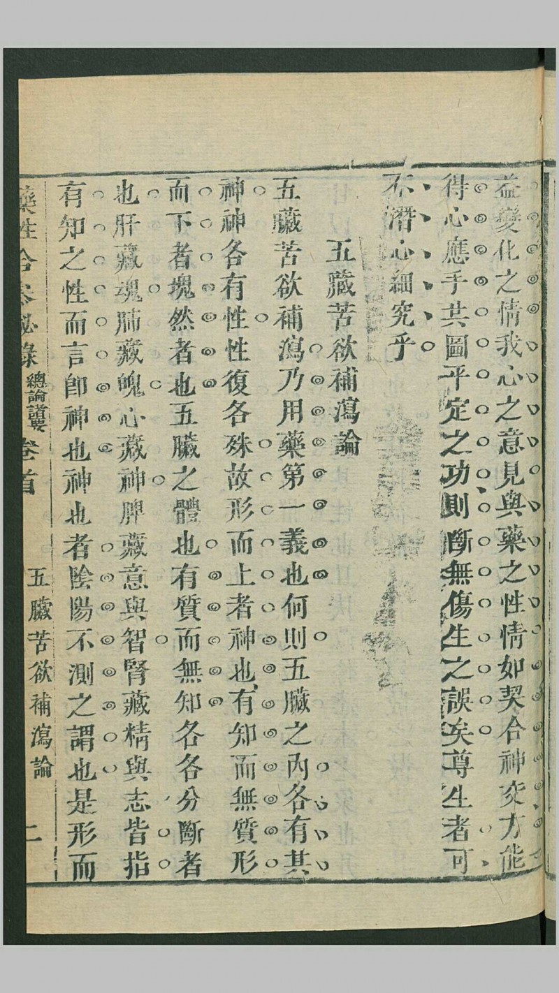 秘录杂症痘疹药性主治合参12卷首1卷.清.冯兆张纂辑.清康熙41年刊本