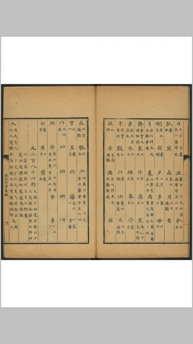 说文字原集注 十六卷, 附说文字原表一卷 字原表说一卷 蒋和辑撰