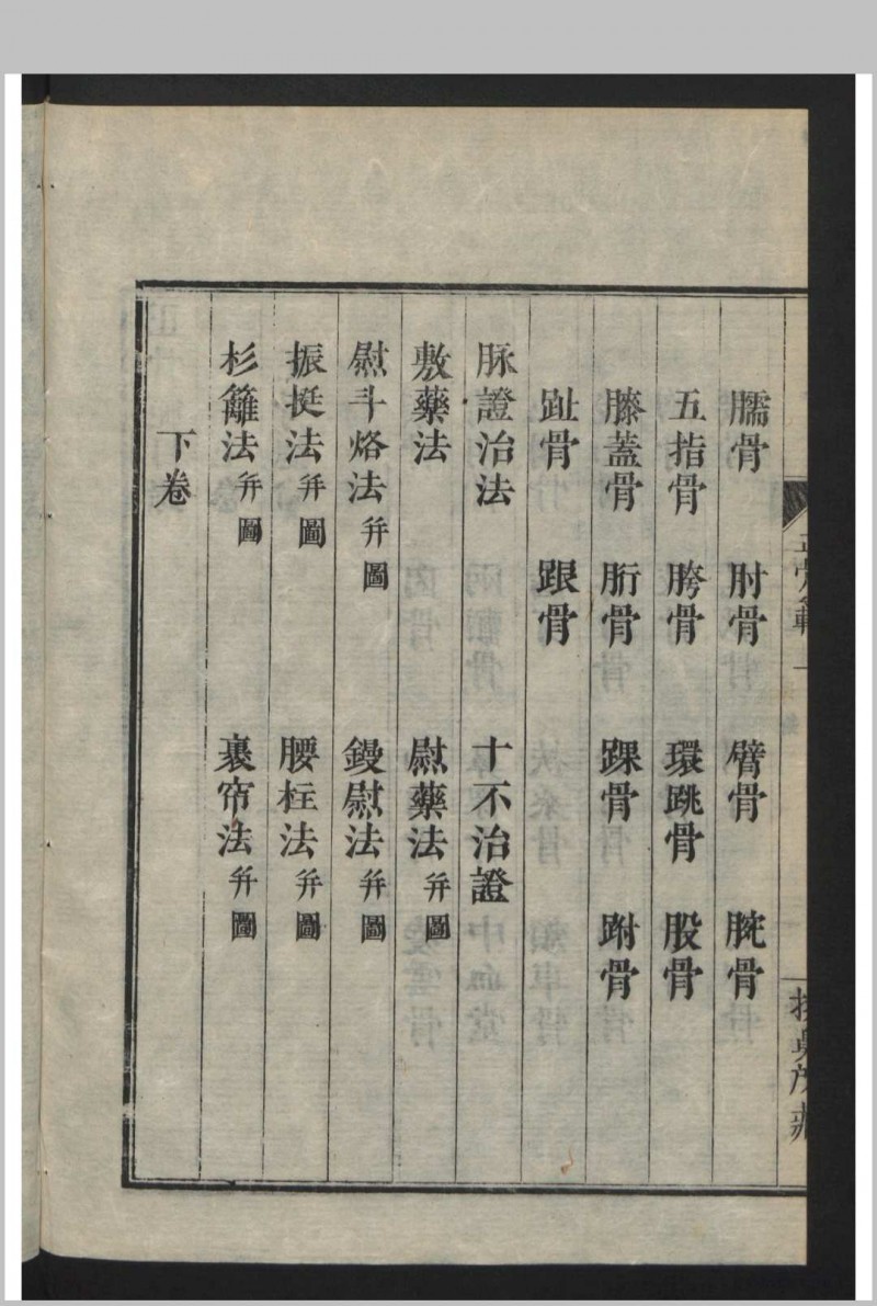 正骨范 2卷 , 1808