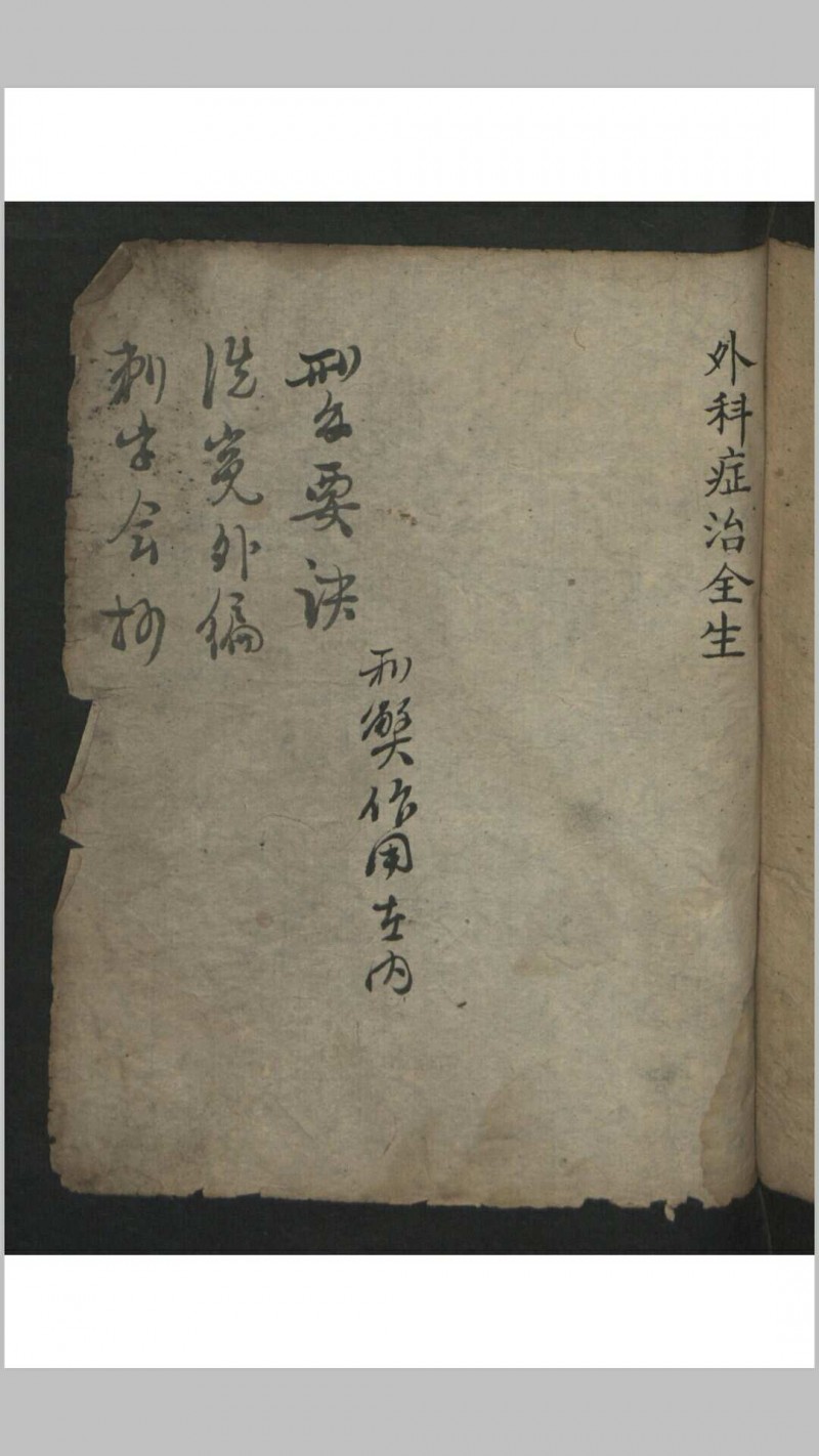 王维德 罗湖 外科证治全生集 , 1886