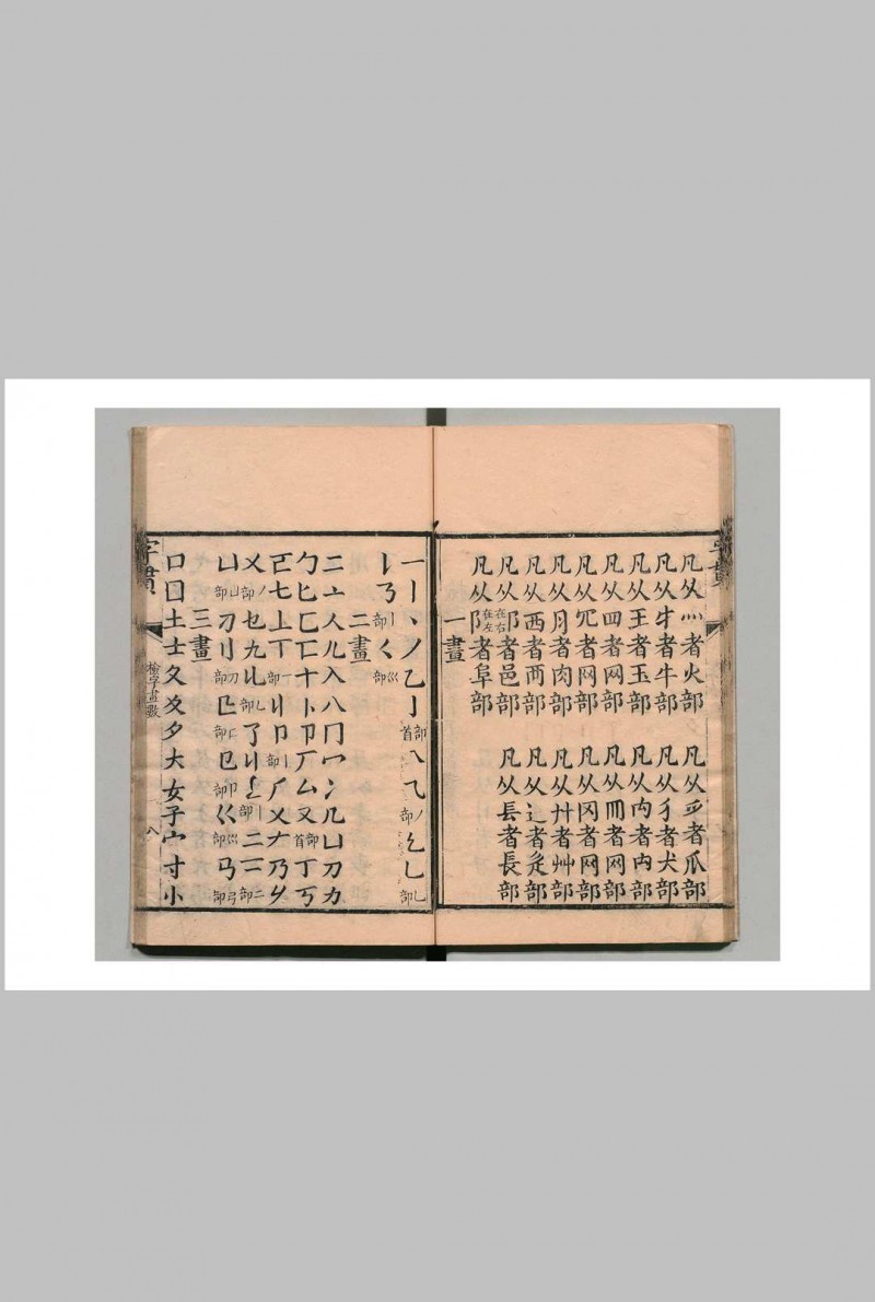 字贯 40卷 检具12卷 首１卷 王锡侯 清乾隆40年