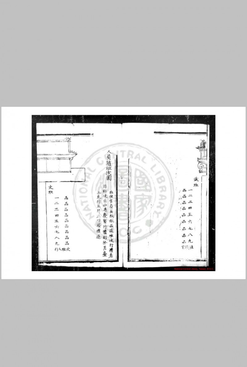 洪武礼制 (明)不著撰人 明初刊本