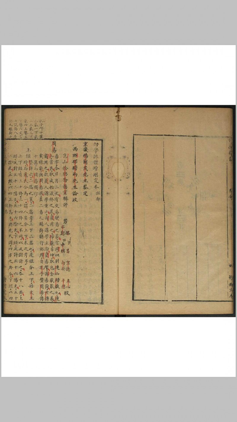 初学辨体增删定本 不分卷 徐与乔辑评 易安斋, 清康熙17年