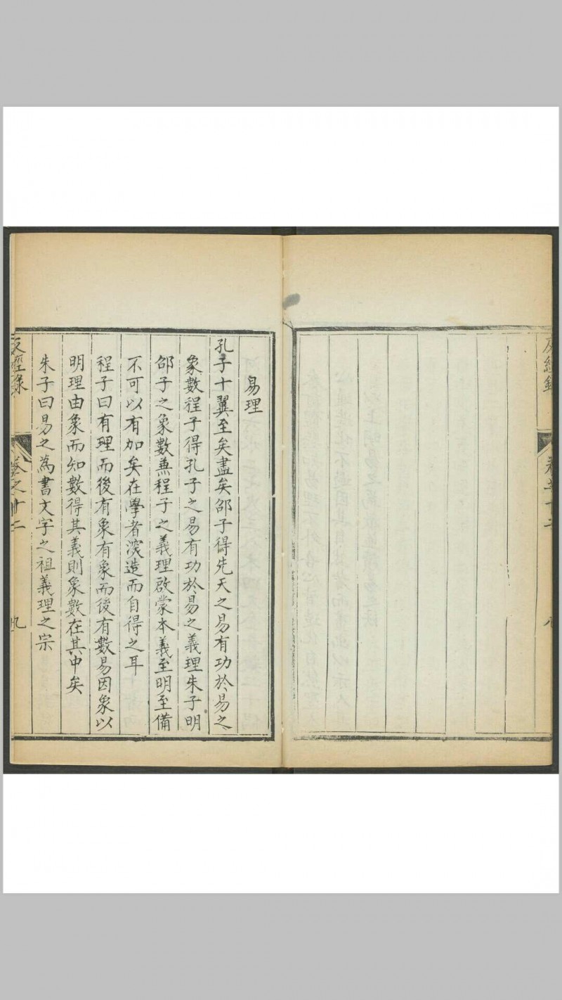 谢王宠. 愚斋反经录 十六卷. 清,  1644 and 1722