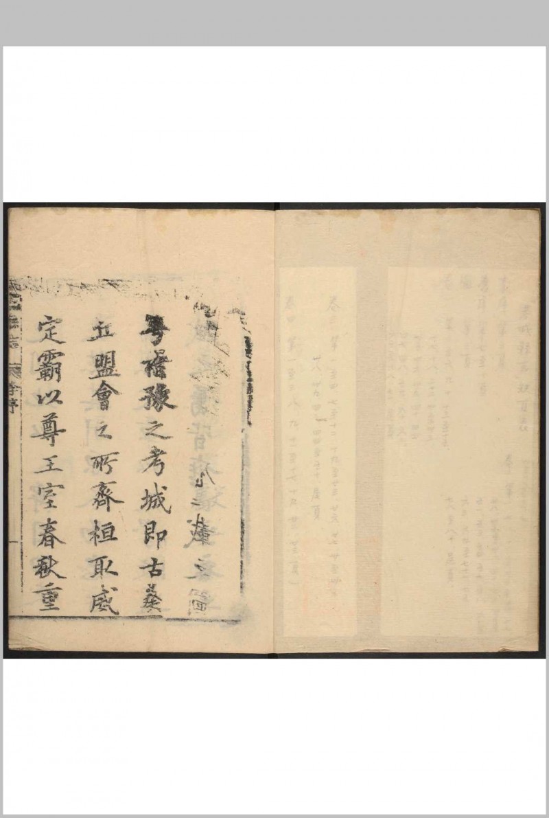 考城县志  4卷.王贯三 康熙37 [1698] (乾隆间 [i.e. between 1736 and 1795] 剜修重印)