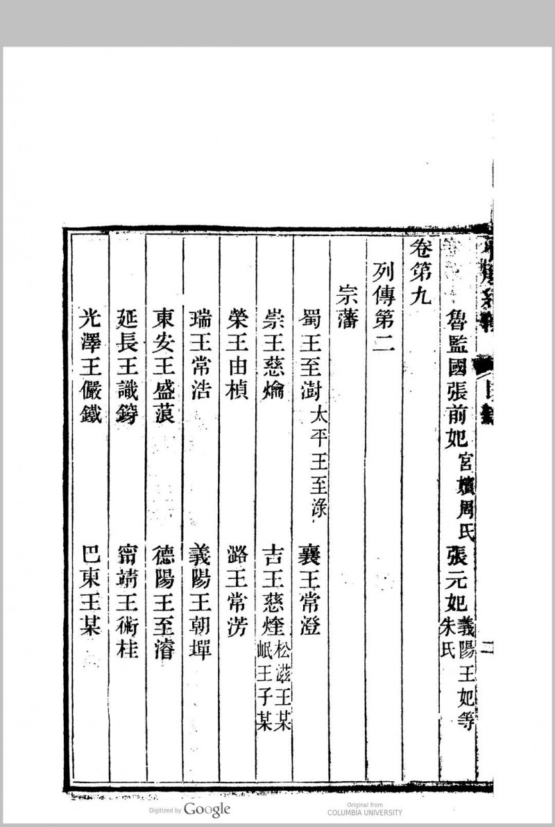 小腆纪传 65卷, 附　补遗 5卷 徐承礼(清) 撰