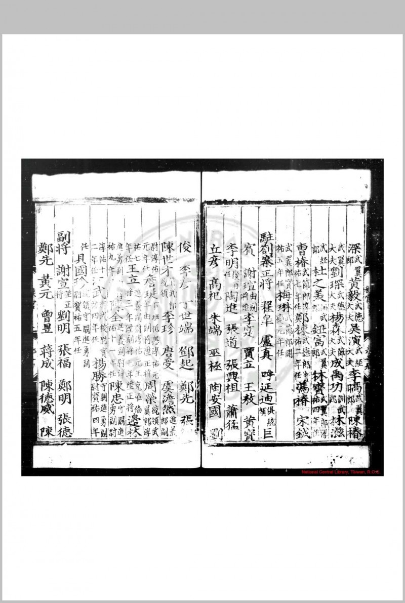 汀州府志 (明)吴文度 等修 明弘治丁巳(十年, 1497)刊本