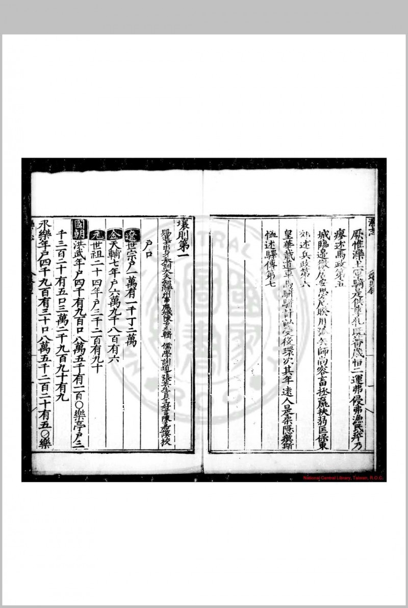 滦州志 (明)陈士元纂修 明嘉靖间(1522-1566)刊本