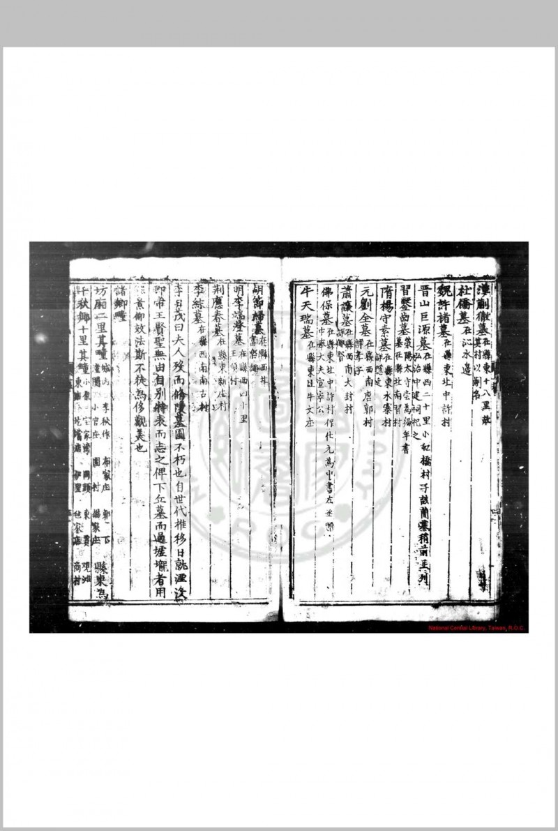 武陟志 (明)秦之英, (明)赵五臣等纂修 明万曆辛卯(十九年, 1591)刊本