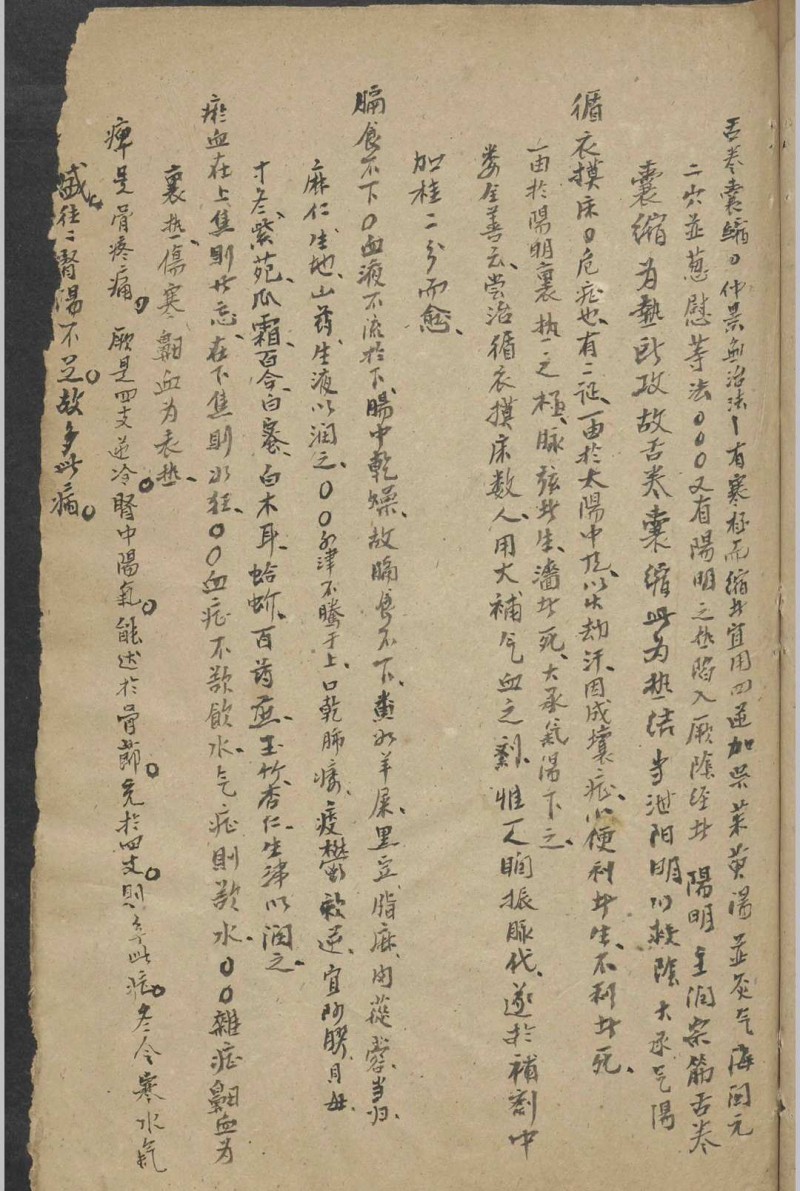 纪云 药及方杂抄   1900