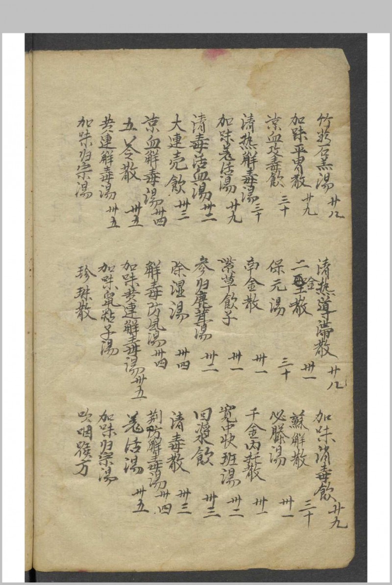 痘疹科 3卷 , 1904